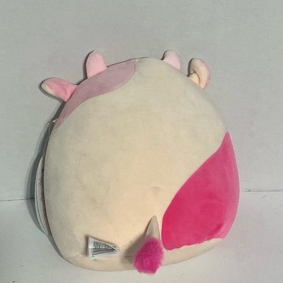 (Defect no eyes)Caedyn Squishmallow Cow pink 7 in NWT - Picture 2 of 3